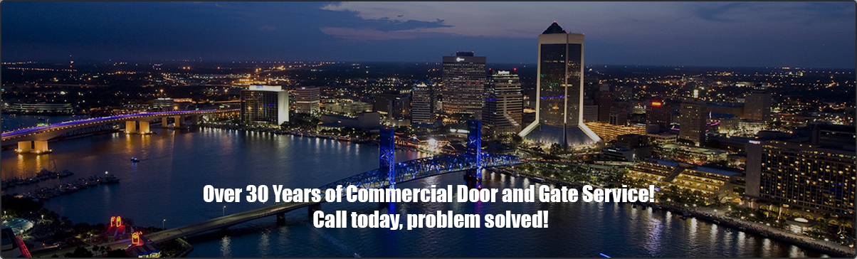 Over 30 Years of Commercial Door and Gate Service! Call today, problem solved!